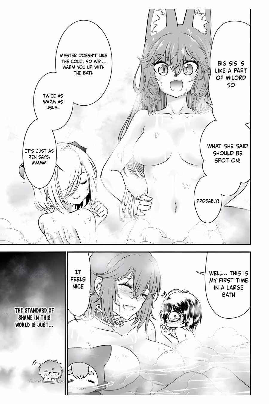 Carefree Life on an Uninhabited Island With an Increasing Number of Brides Chapter 33 - Page 18 in English