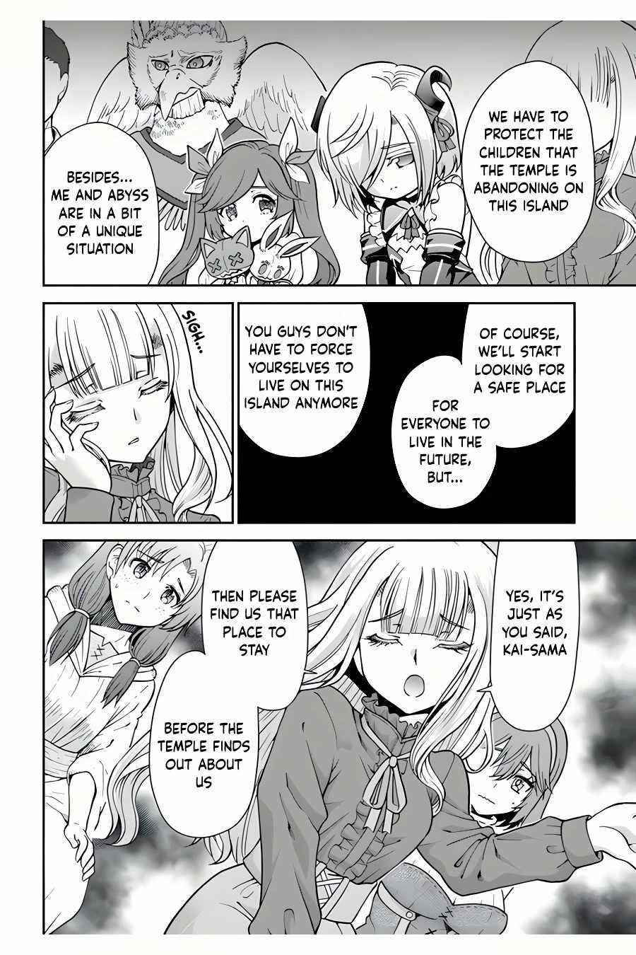 Carefree Life on an Uninhabited Island With an Increasing Number of Brides Chapter 35 - Page 12 in English