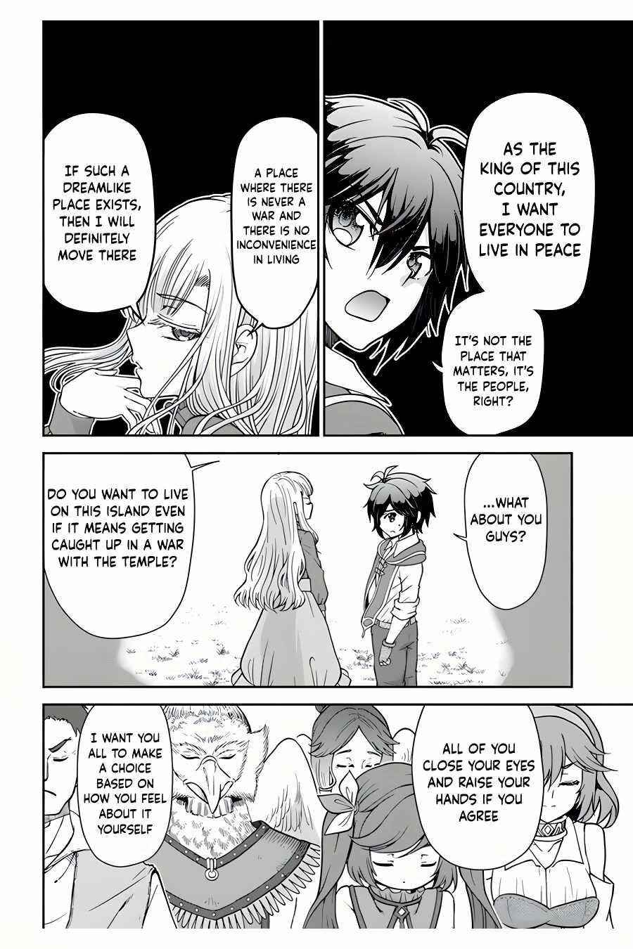 Carefree Life on an Uninhabited Island With an Increasing Number of Brides Chapter 35 - Page 14 in English