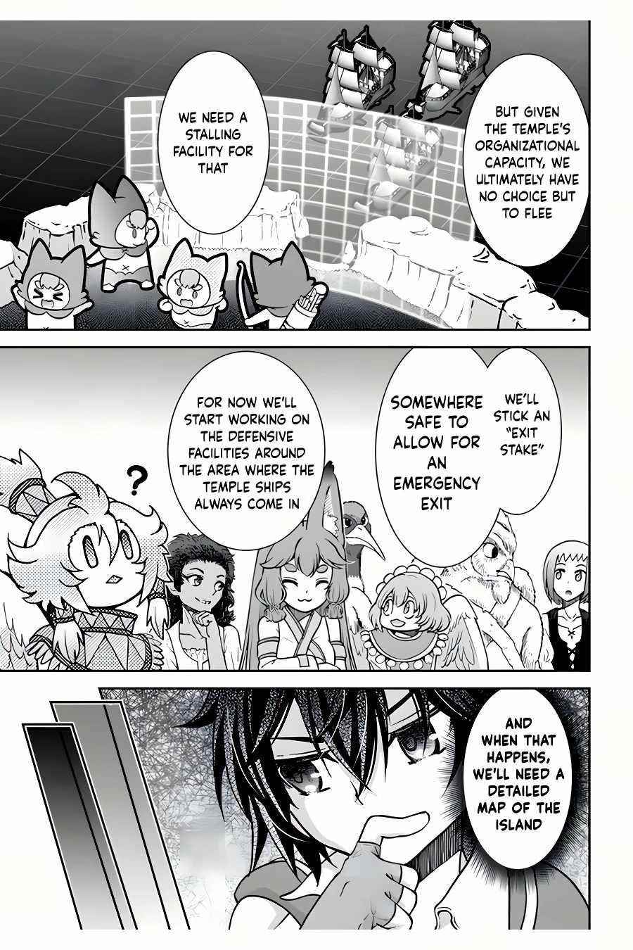 Carefree Life on an Uninhabited Island With an Increasing Number of Brides Chapter 35 - Page 21 in English