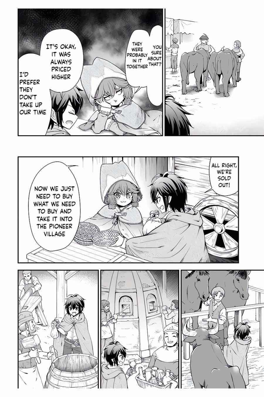 Carefree Life on an Uninhabited Island With an Increasing Number of Brides Chapter 38 - Page 12 in English