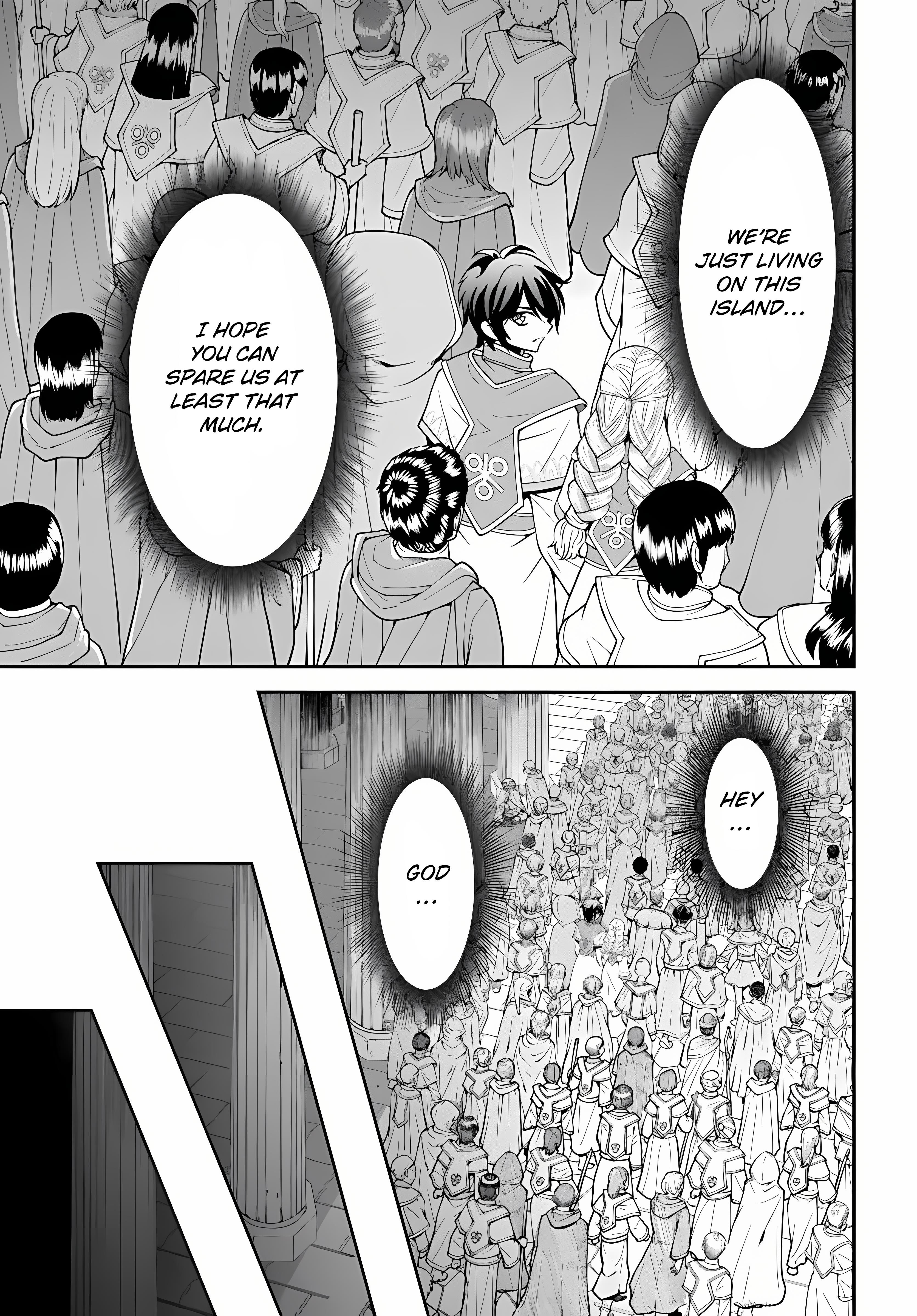 Carefree Life on an Uninhabited Island With an Increasing Number of Brides Chapter 50 - Page 19 in English