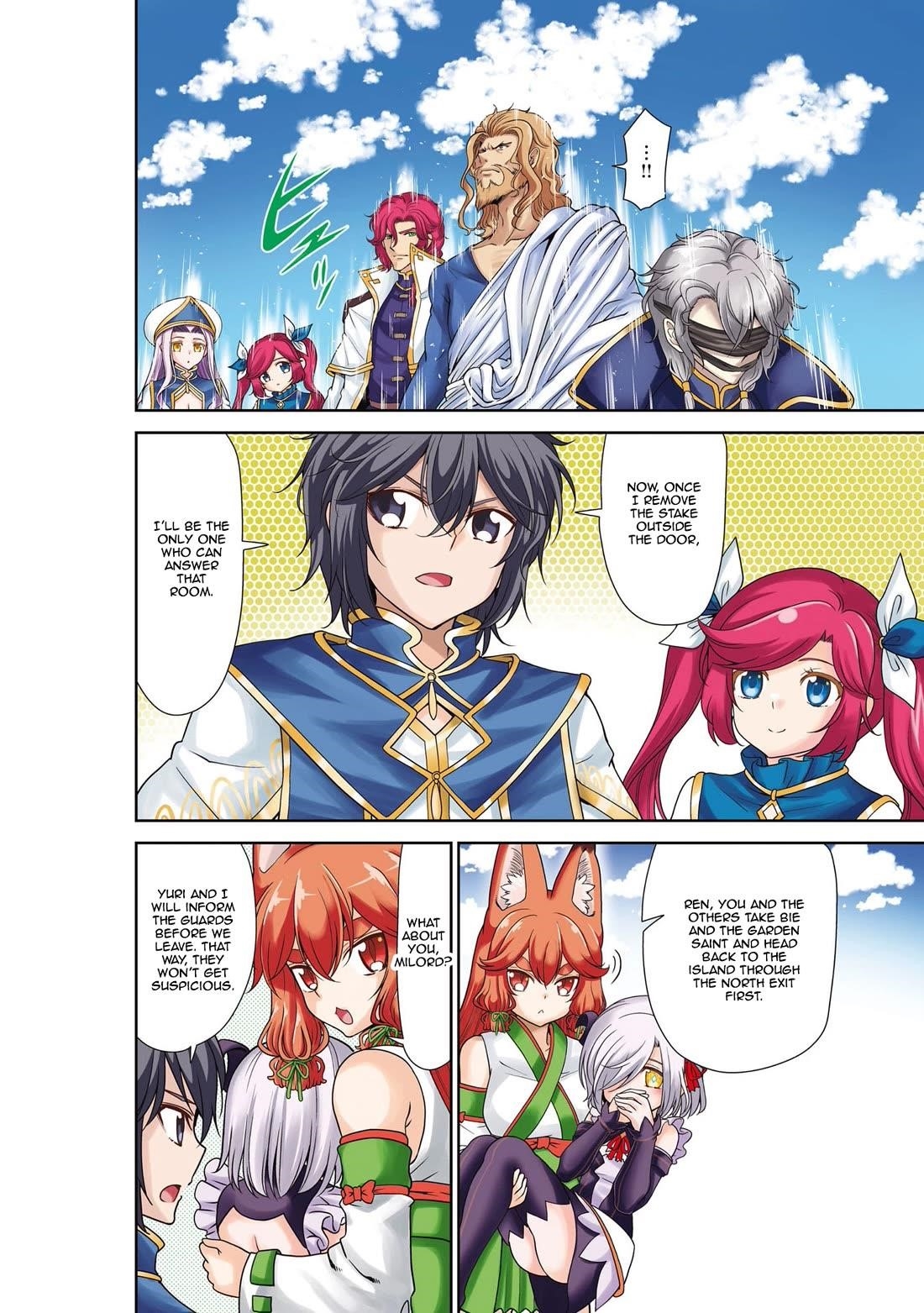 Carefree Life on an Uninhabited Island With an Increasing Number of Brides Chapter 55 - Page 3 in English