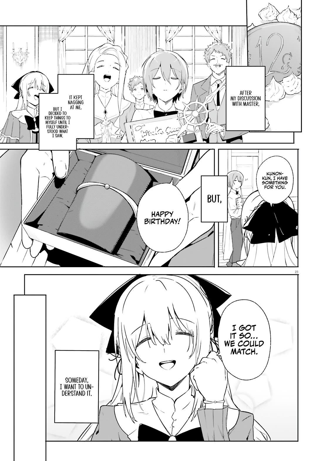Kunon the Sorcerer Can See Through Chapter 13 - Page 24 in English