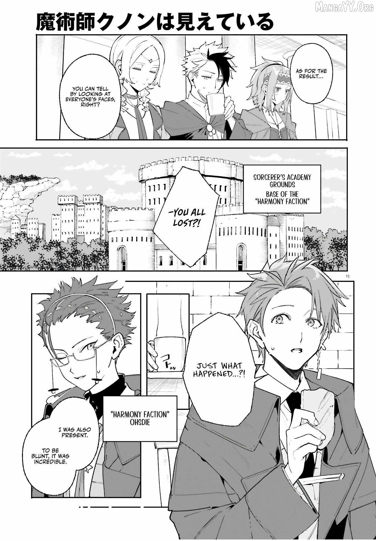 Kunon the Sorcerer Can See Through Chapter 24 - Page 16 in English