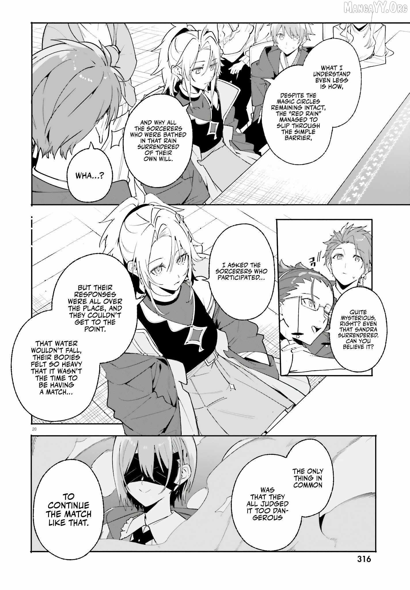 Kunon the Sorcerer Can See Through Chapter 24 - Page 21 in English