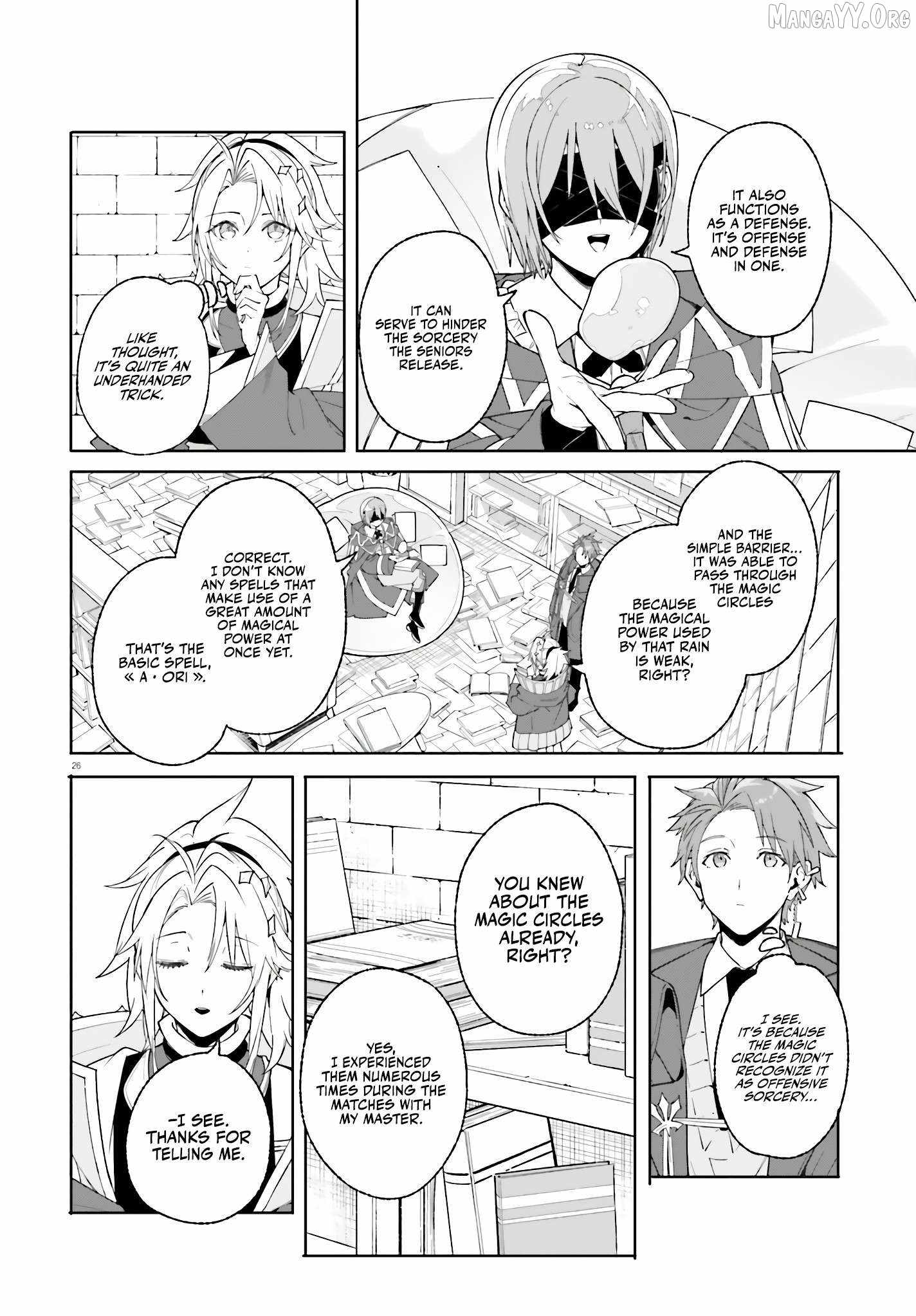 Kunon the Sorcerer Can See Through Chapter 24 - Page 27 in English