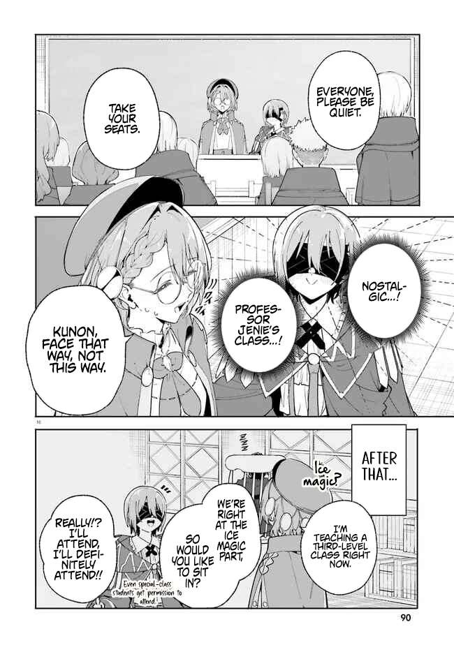 Kunon the Sorcerer Can See Through Chapter 33.1 - Page 17 in English
