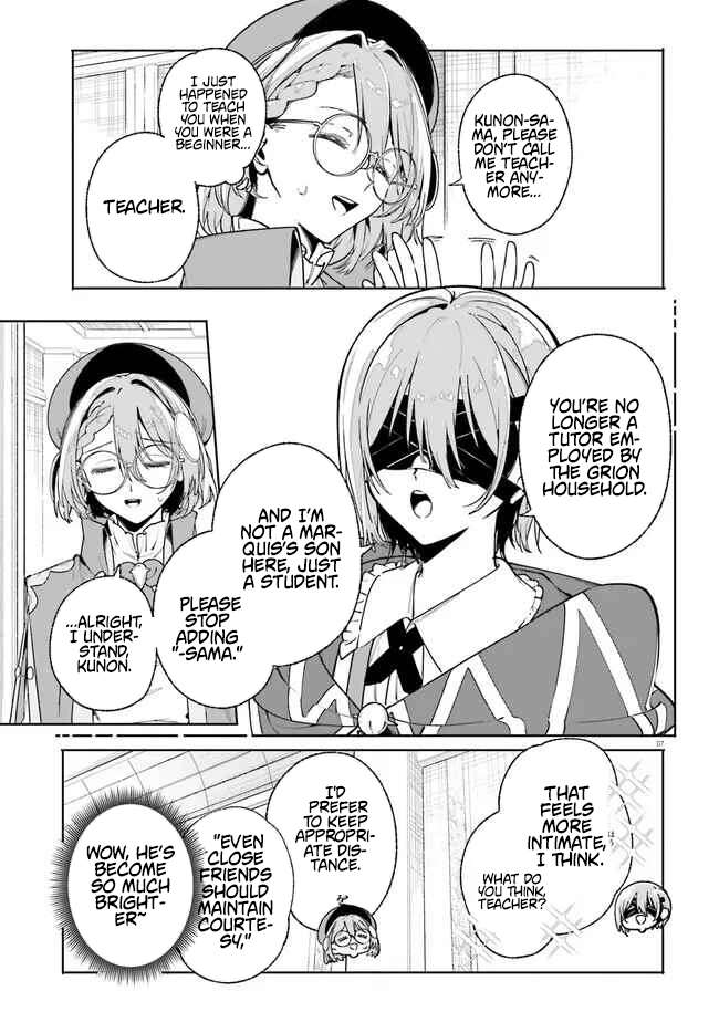 Kunon the Sorcerer Can See Through Chapter 33.1 - Page 8 in English