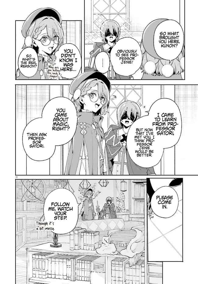 Kunon the Sorcerer Can See Through Chapter 33.1 - Page 9 in English