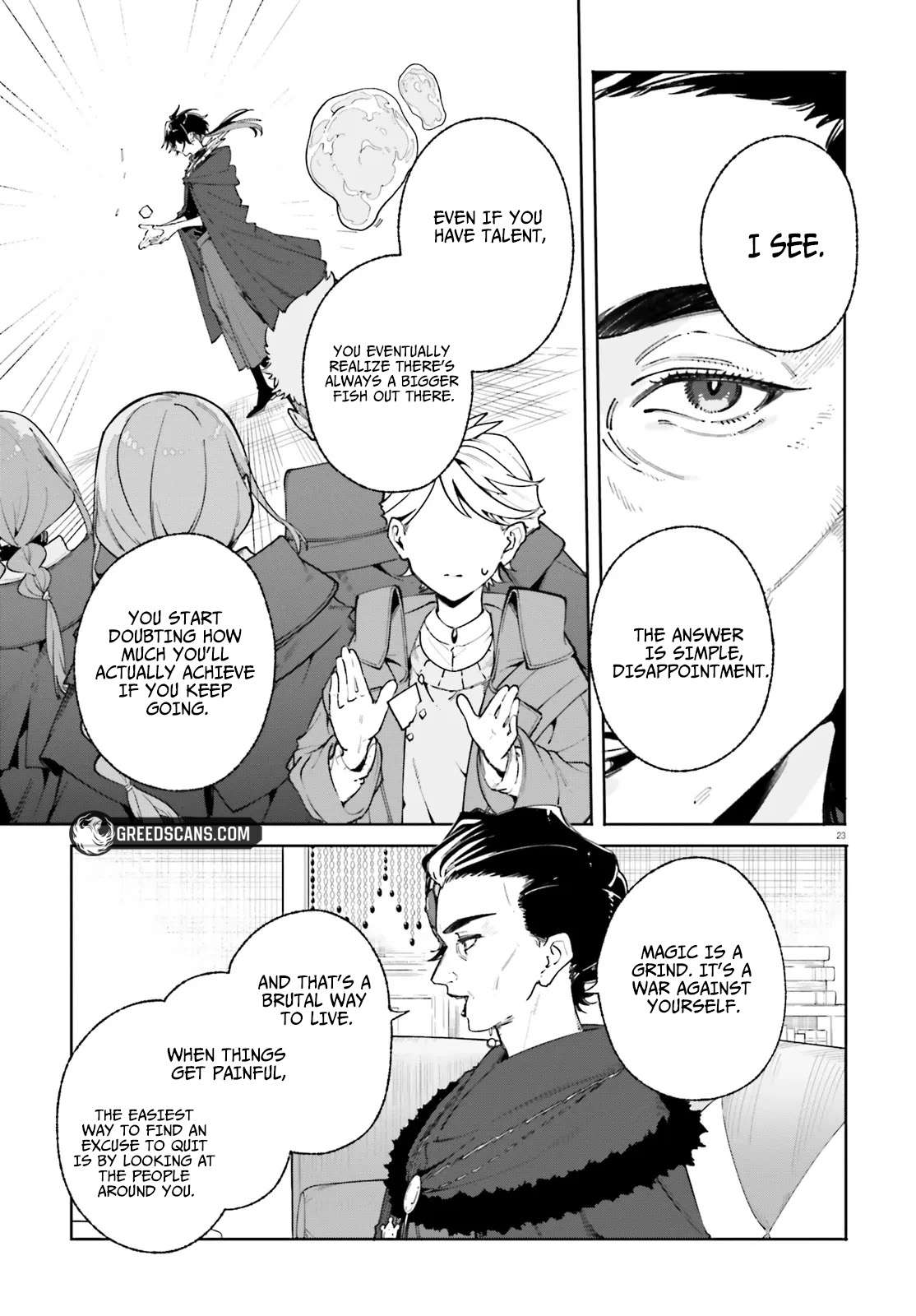 Kunon the Sorcerer Can See Through Chapter 34.2 - Page 4 in English