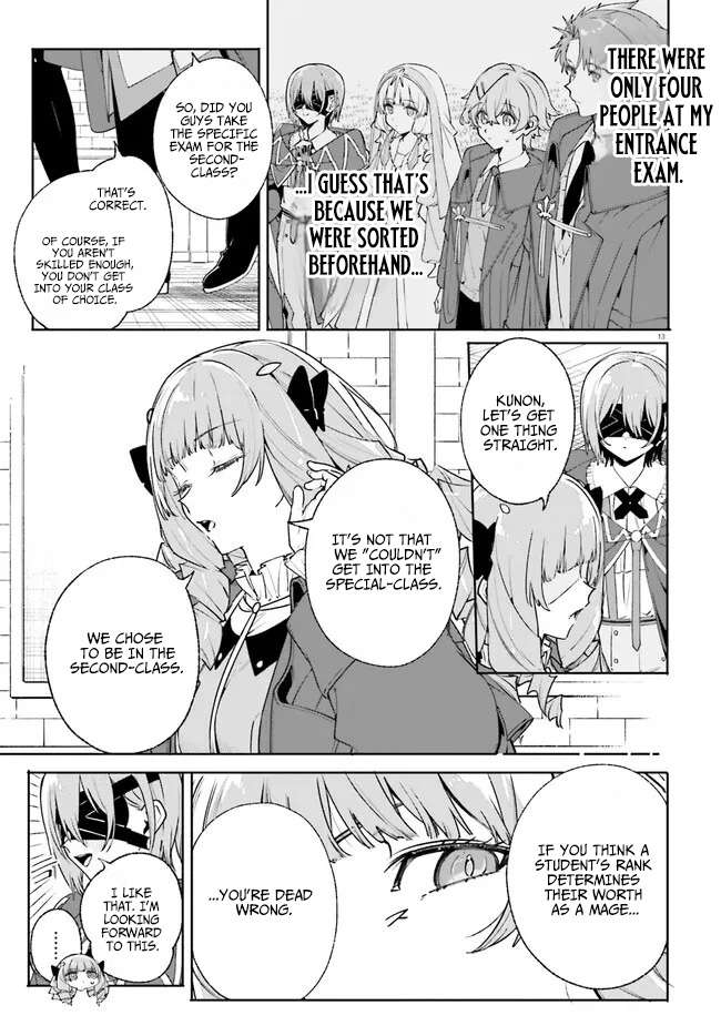Kunon the Sorcerer Can See Through Chapter 35.1 - Page 10 in English
