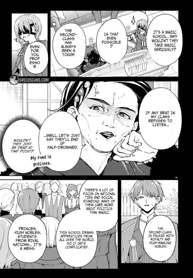 Kunon the Sorcerer Can See Through Chapter 35.1 - Page 11 in English
