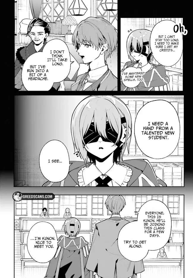 Kunon the Sorcerer Can See Through Chapter 35.1 - Page 9 in English