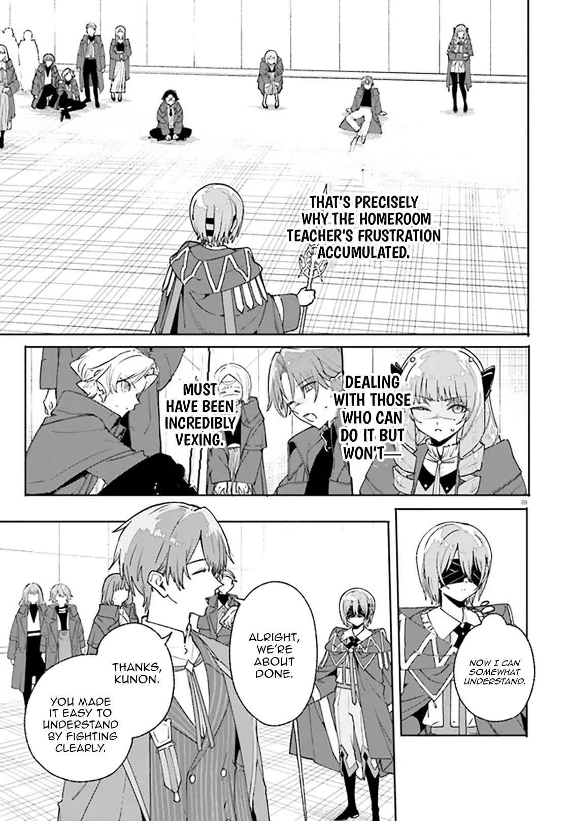 Kunon the Sorcerer Can See Through Chapter 36.1 - Page 10 in English