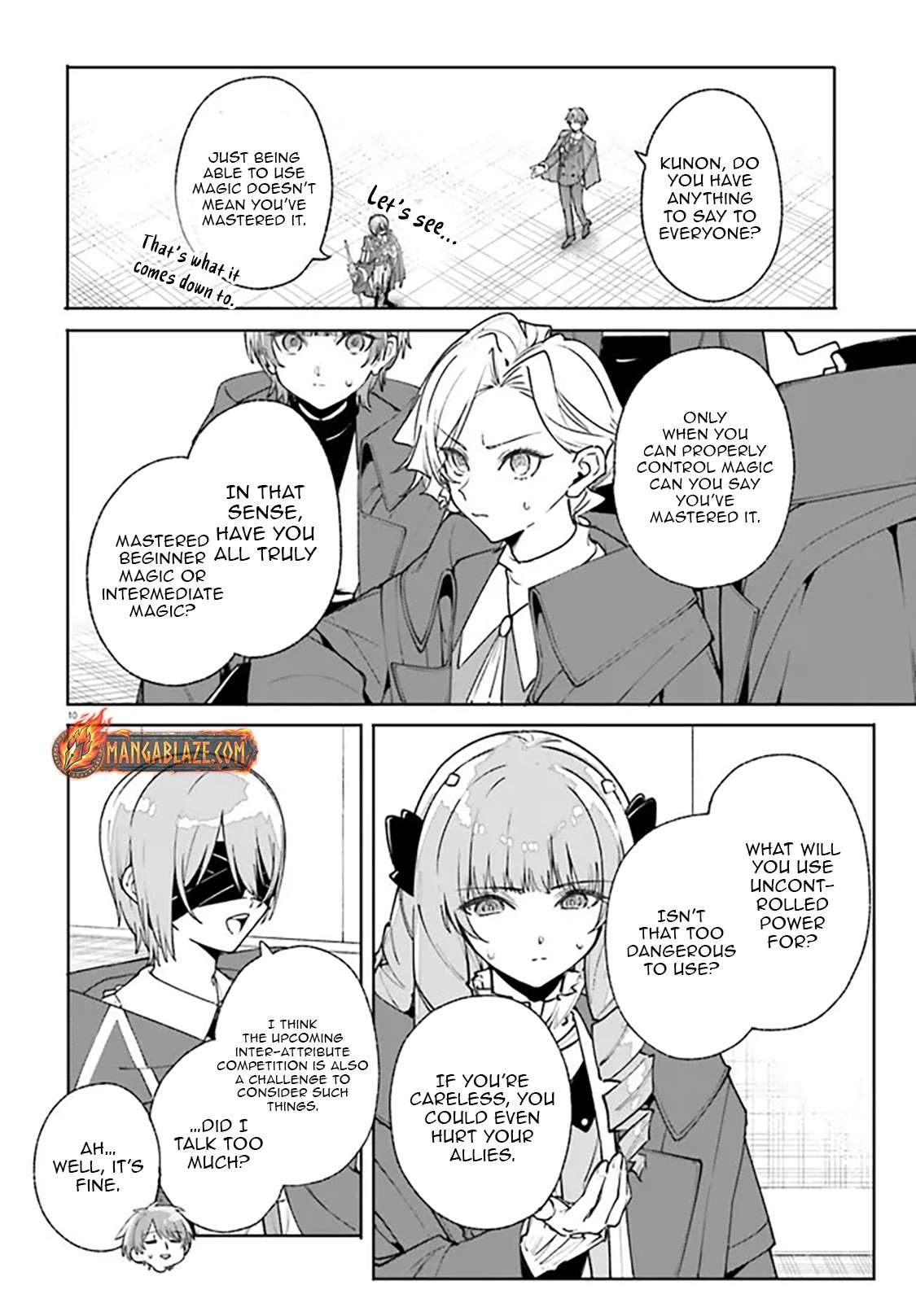 Kunon the Sorcerer Can See Through Chapter 36.1 - Page 11 in English