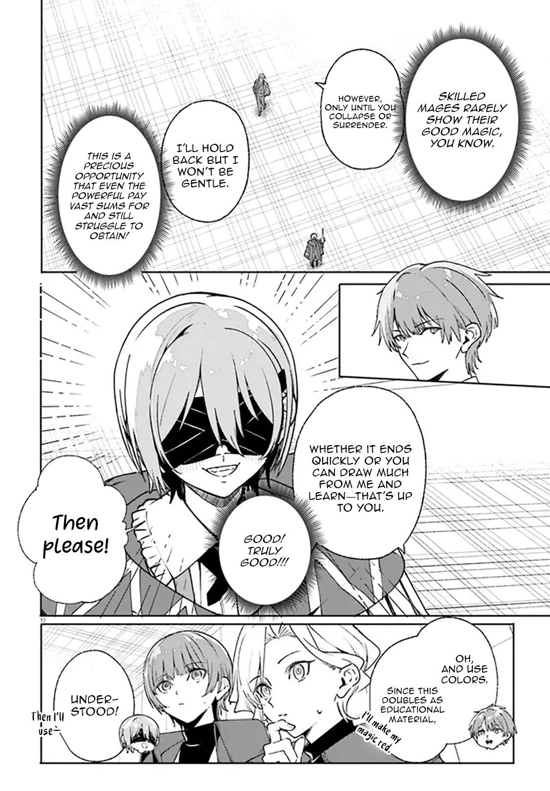 Kunon the Sorcerer Can See Through Chapter 36.1 - Page 13 in English