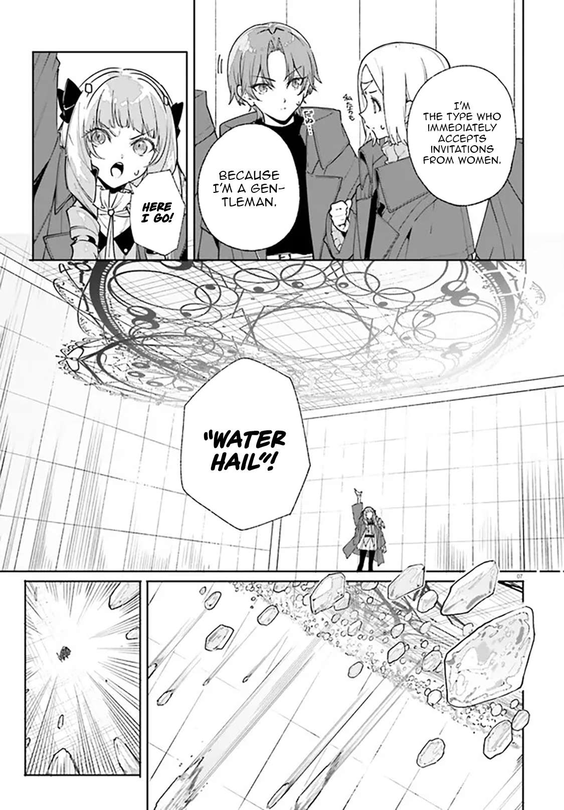 Kunon the Sorcerer Can See Through Chapter 36.1 - Page 8 in English