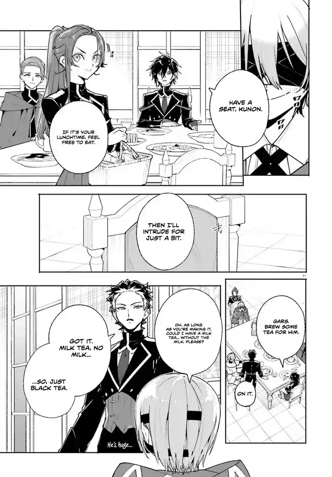 Kunon the Sorcerer Can See Through Chapter 38.1 - Page 11 in English