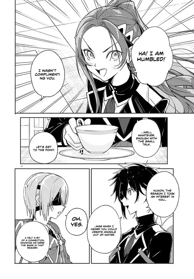Kunon the Sorcerer Can See Through Chapter 38.1 - Page 16 in English