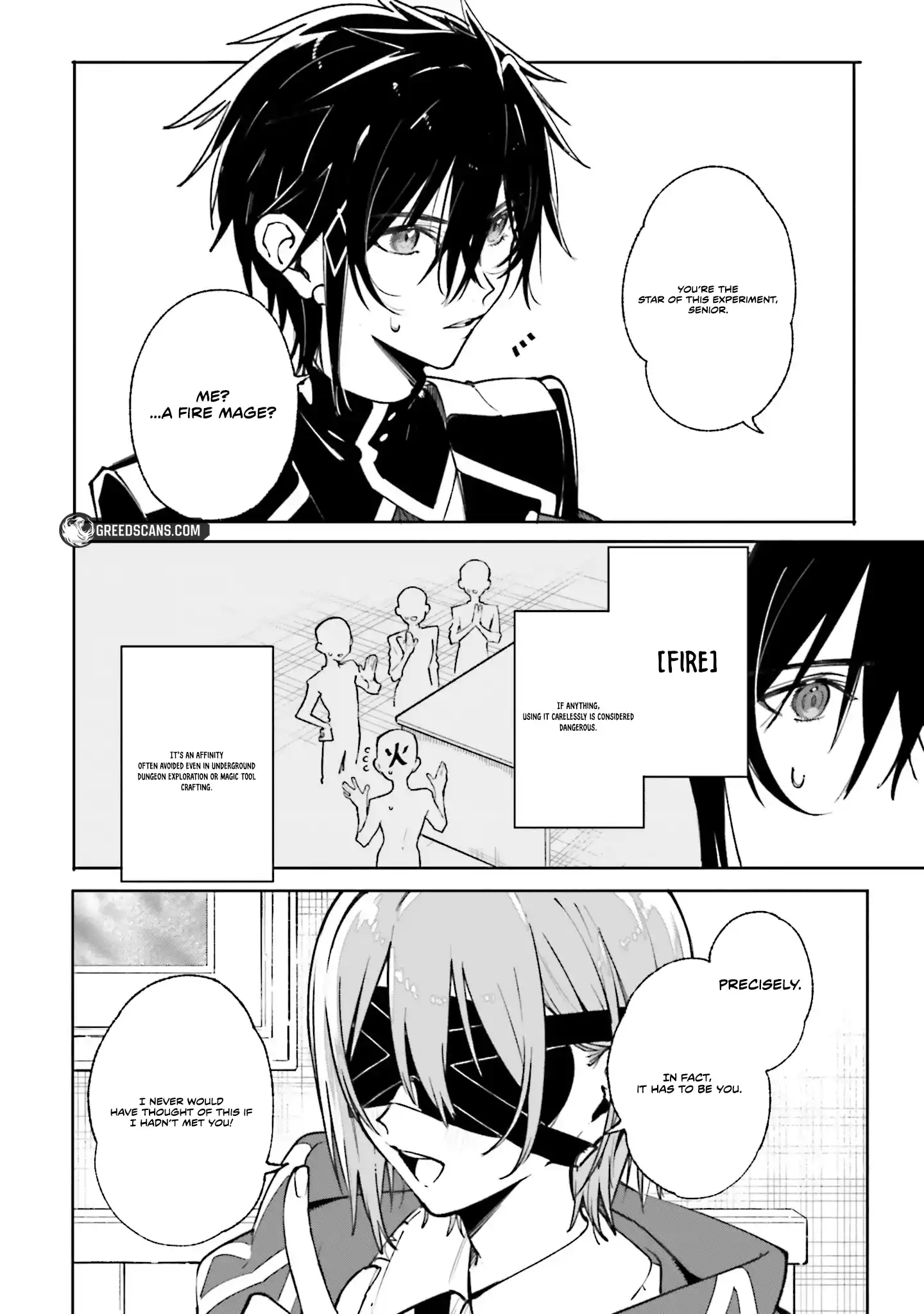 Kunon the Sorcerer Can See Through Chapter 39.1 - Page 14 in English