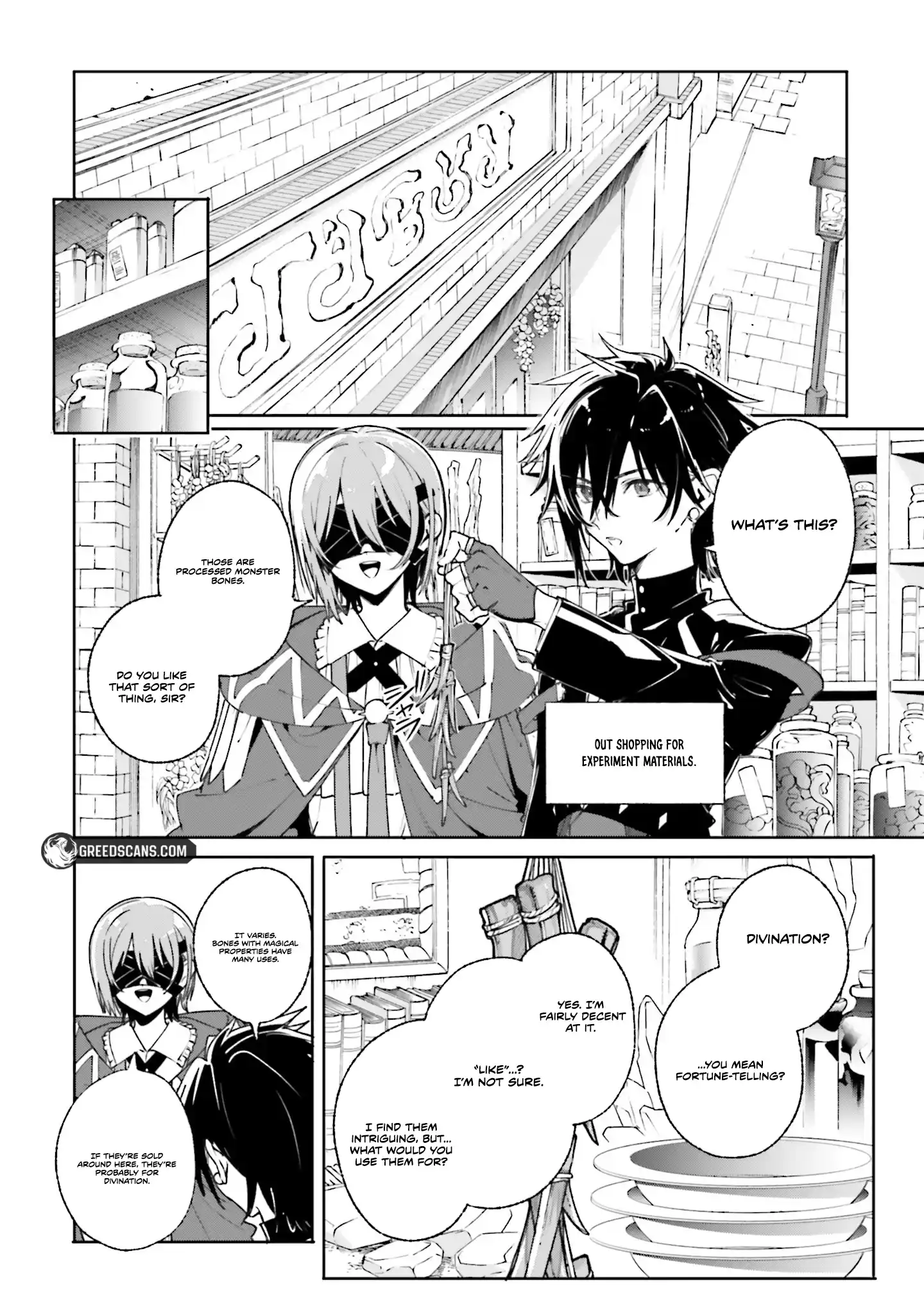 Kunon the Sorcerer Can See Through Chapter 39.1 - Page 8 in English