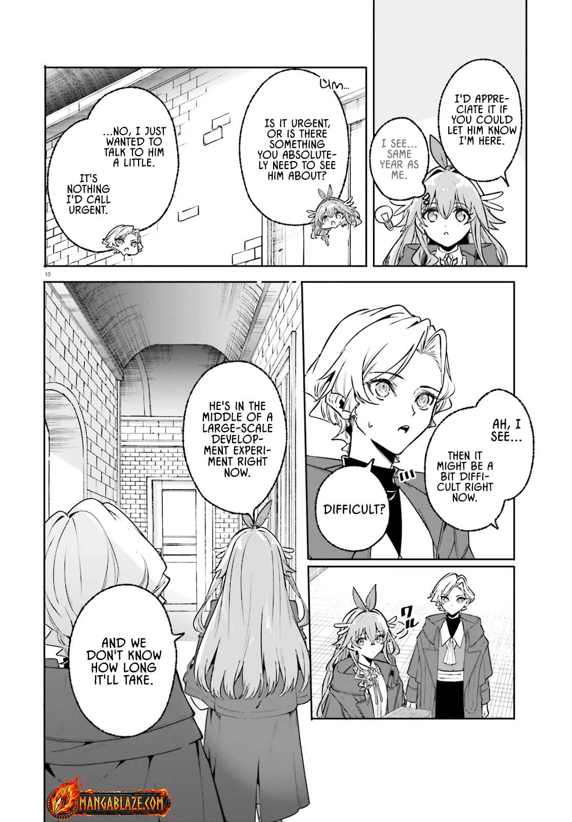 Kunon the Sorcerer Can See Through Chapter 45.1 - Page 10 in English