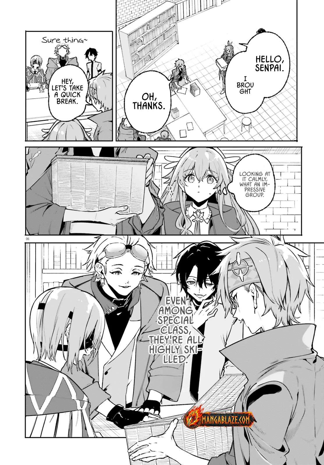 Kunon the Sorcerer Can See Through Chapter 45.1 - Page 6 in English