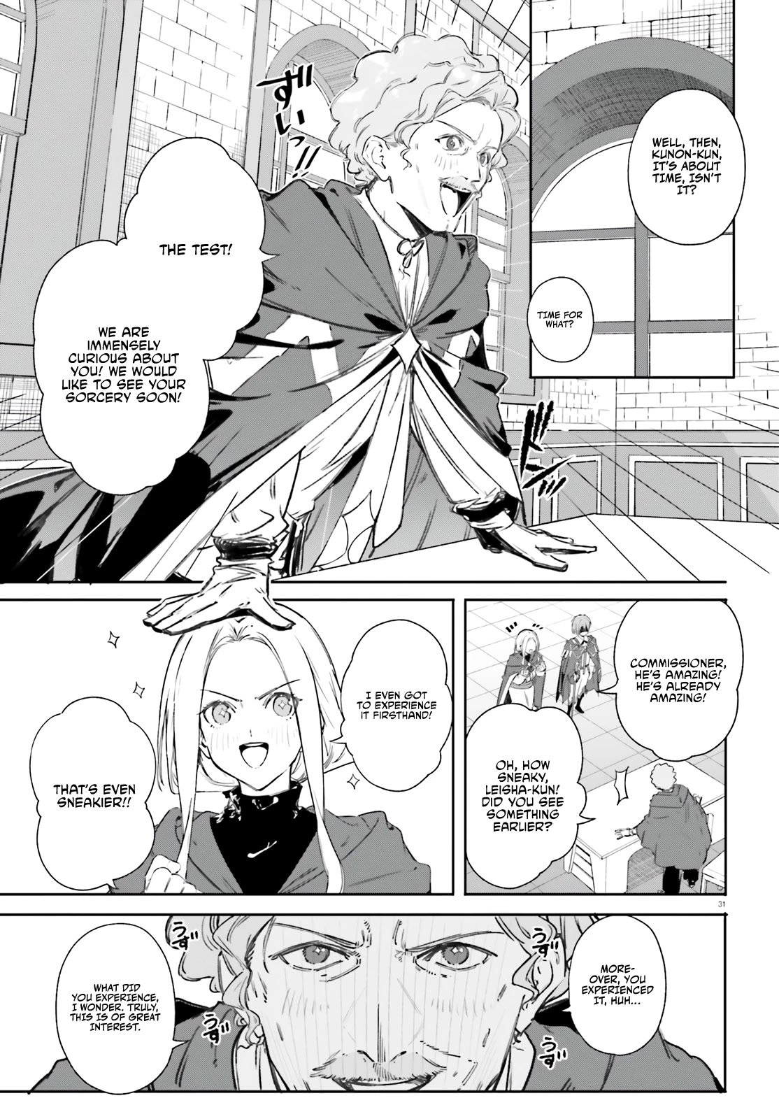 Kunon the Sorcerer Can See Through Chapter 7 - Page 31 in English