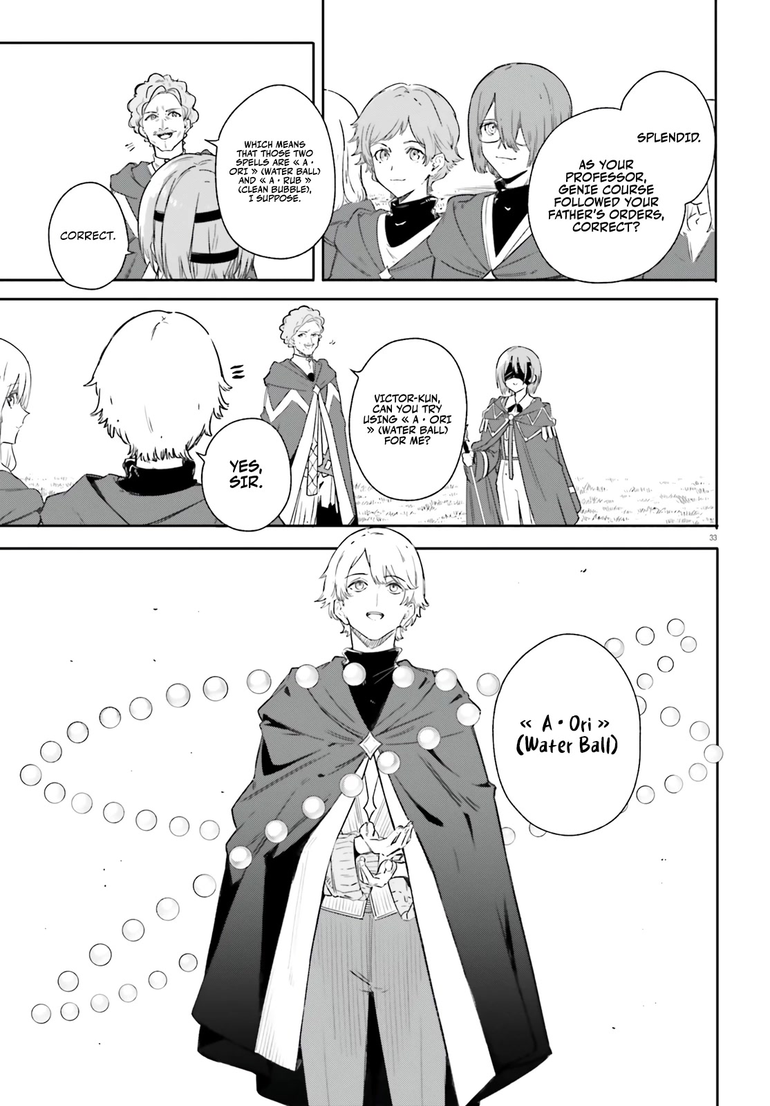 Kunon the Sorcerer Can See Through Chapter 7 - Page 33 in English