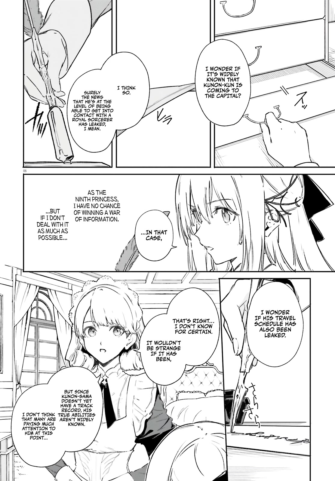 Kunon the Sorcerer Can See Through Chapter 7 - Page 6 in English