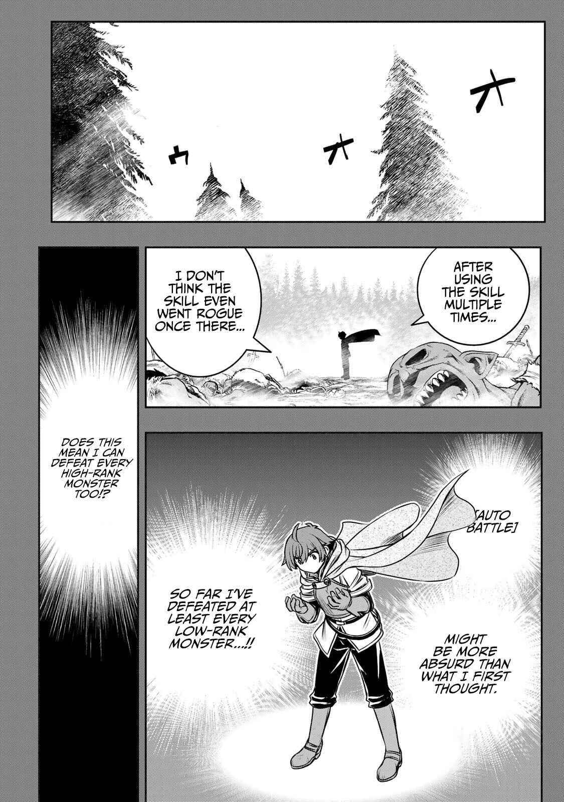 The Useless Skill [Auto Mode] Has Been Awakened ~Huh, Guild’s Scout, Didn’t You Say I Wasn’t Needed Anymore?~ Chapter 8 - Page 16 in English