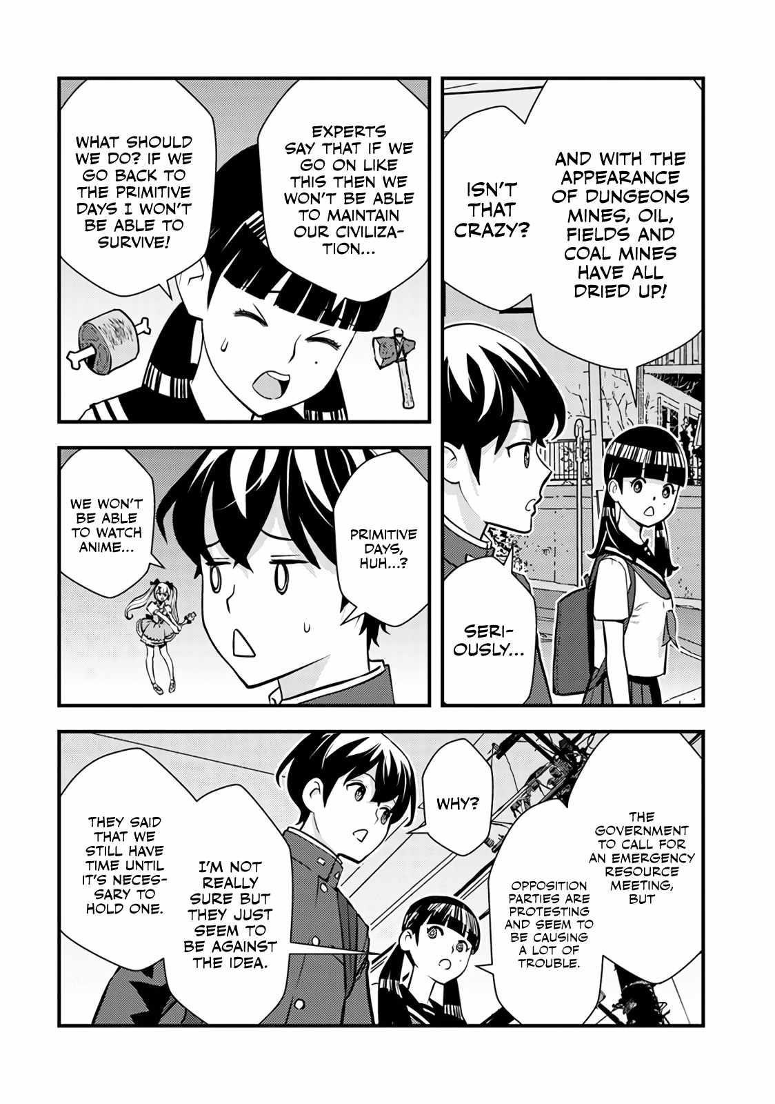The hero returns from another world, becomes an influencer, and earns money in the real world, where dungeons have appeared! Chapter 1 - Page 55 in English
