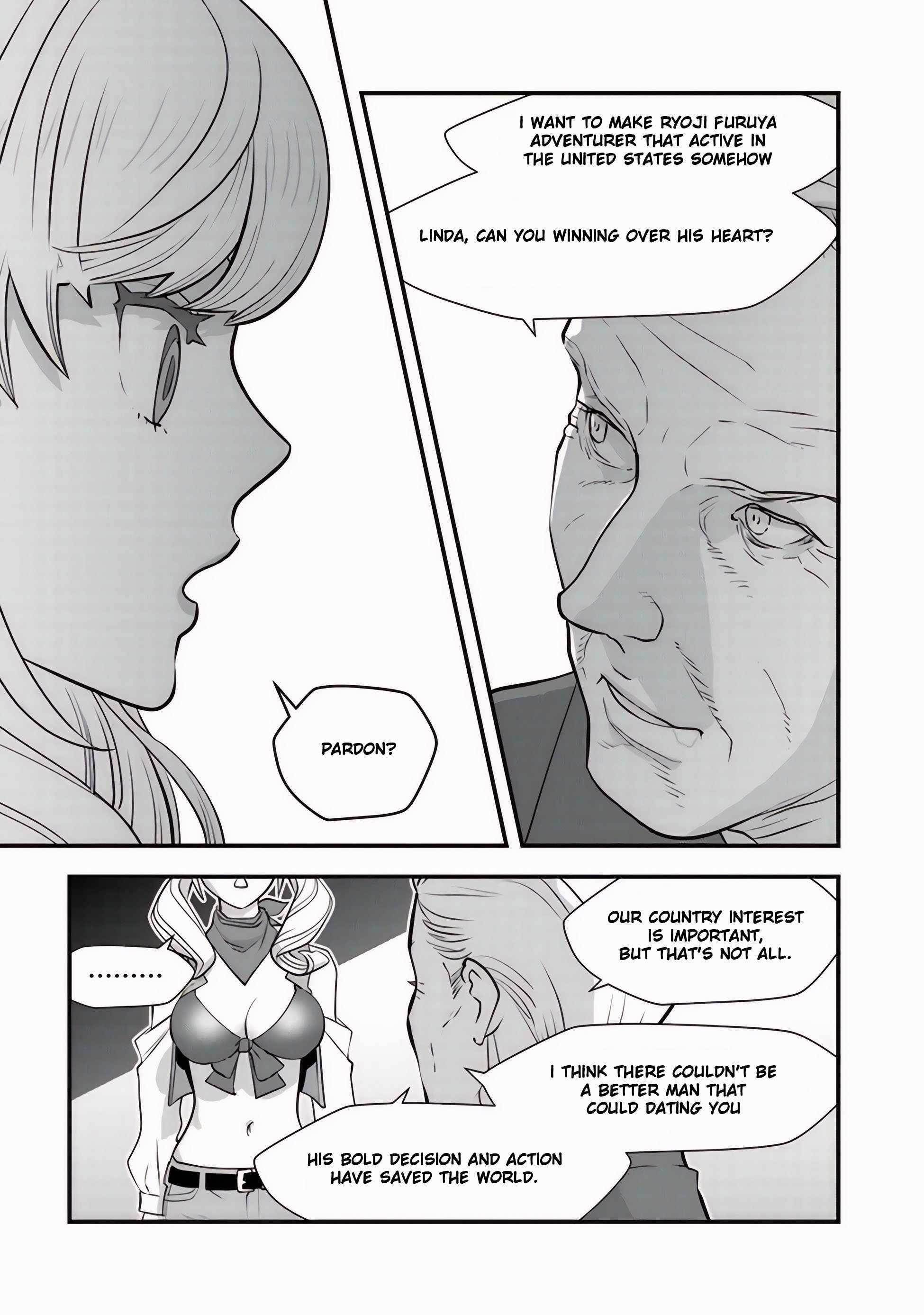 The hero returns from another world, becomes an influencer, and earns money in the real world, where dungeons have appeared! Chapter 10 - Page 5 in English