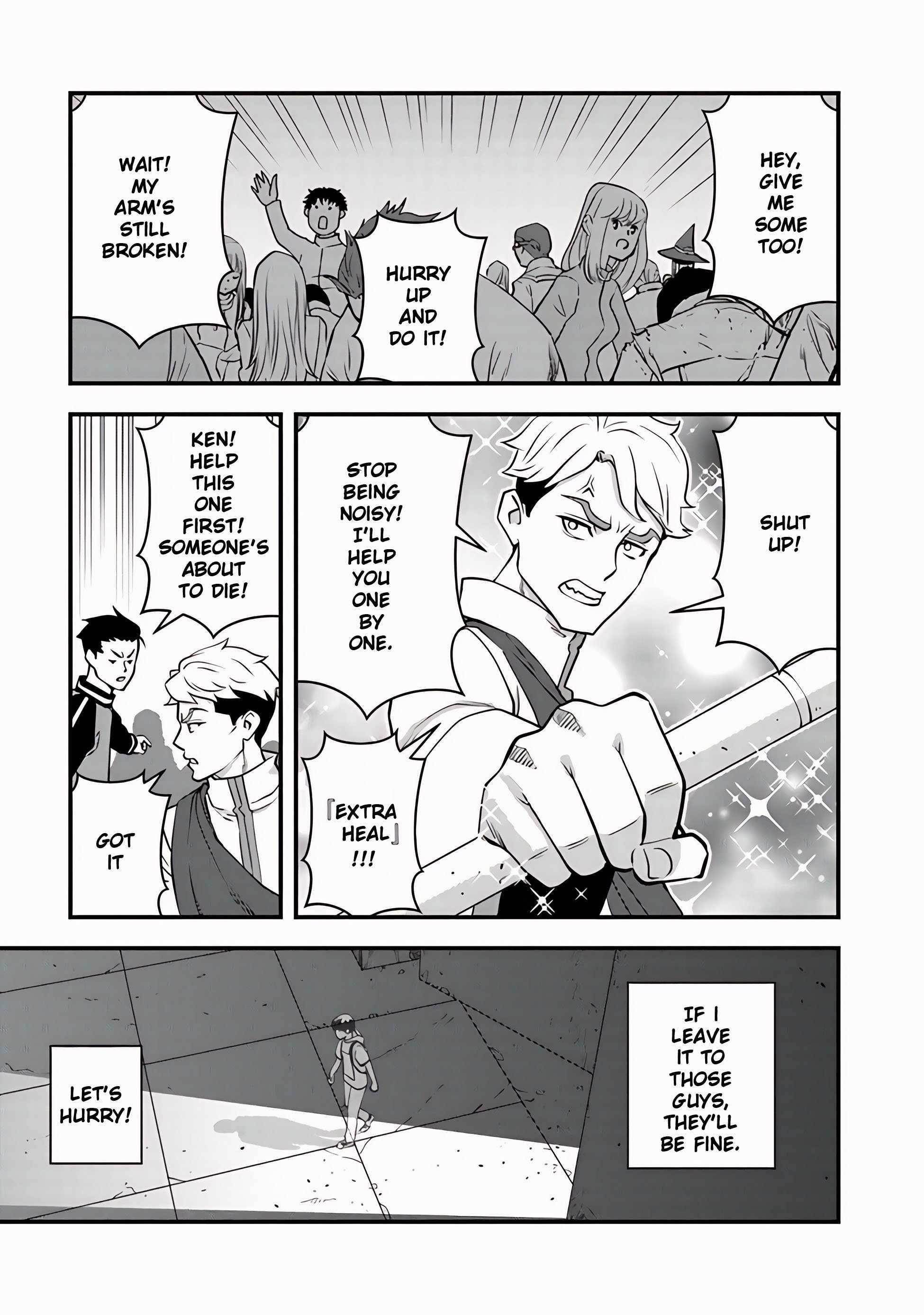 The hero returns from another world, becomes an influencer, and earns money in the real world, where dungeons have appeared! Chapter 12 - Page 9 in English