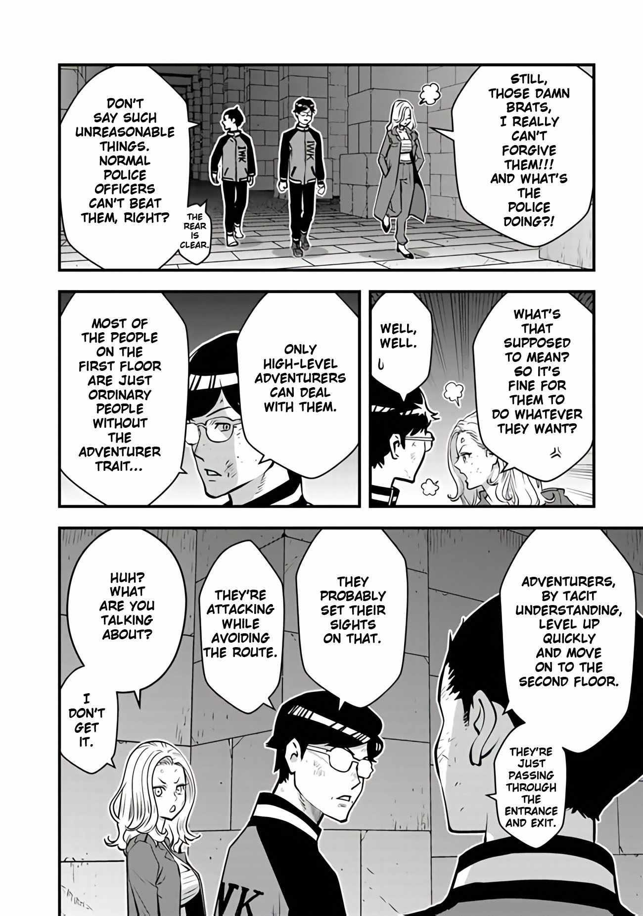 The hero returns from another world, becomes an influencer, and earns money in the real world, where dungeons have appeared! Chapter 15 - Page 16 in English