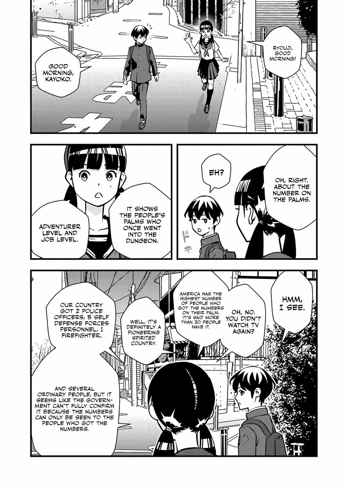 The hero returns from another world, becomes an influencer, and earns money in the real world, where dungeons have appeared! Chapter 2.1 - Page 20 in English