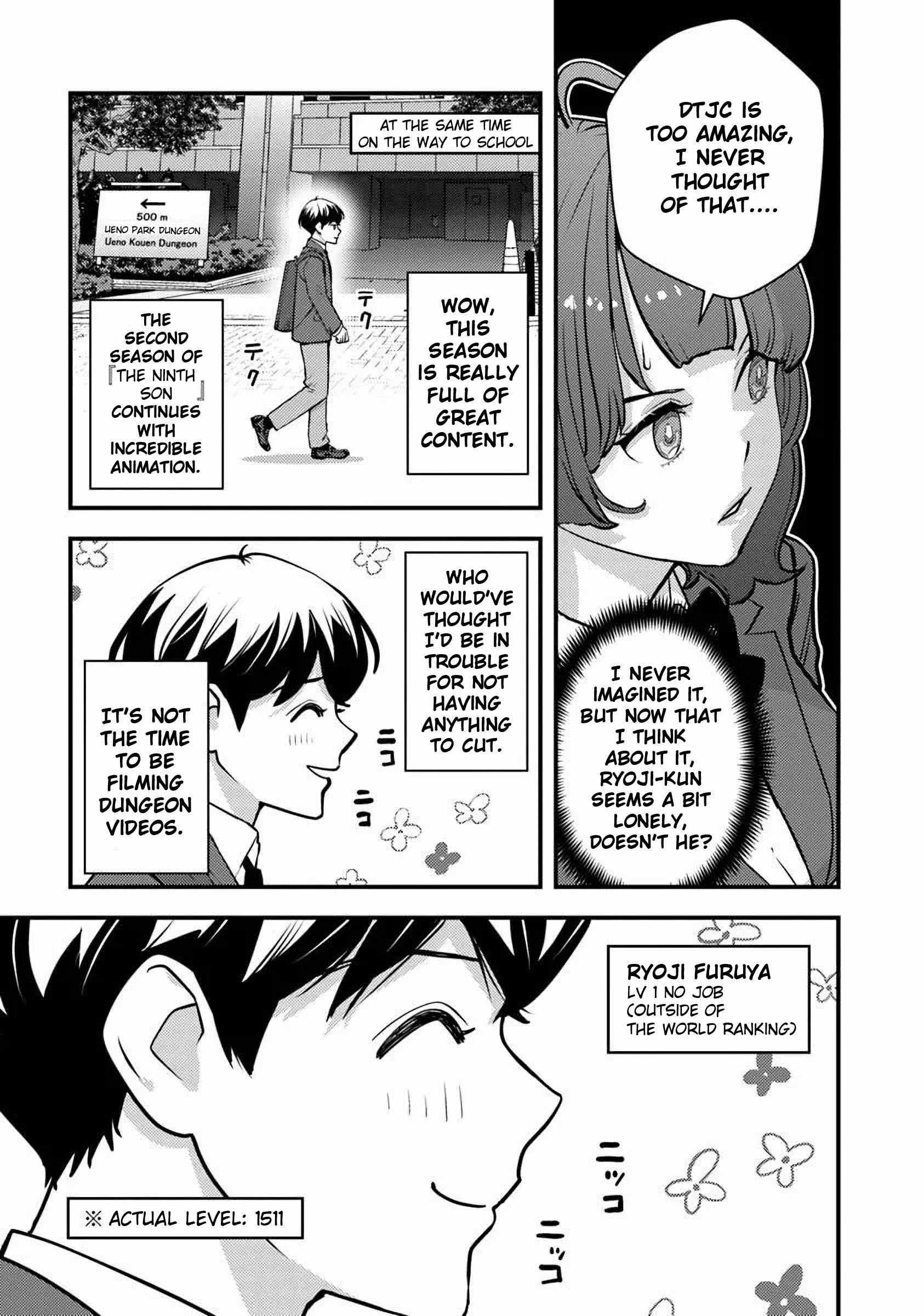 The hero returns from another world, becomes an influencer, and earns money in the real world, where dungeons have appeared! Chapter 22 - Page 9 in English