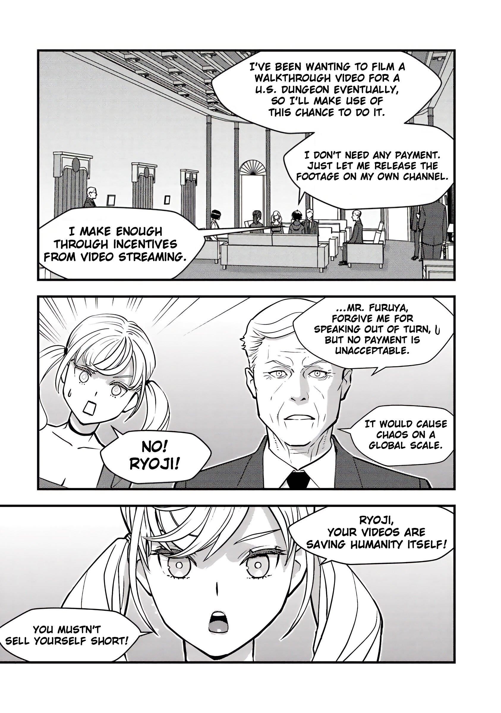 The hero returns from another world, becomes an influencer, and earns money in the real world, where dungeons have appeared! Chapter 27 - Page 11 in English