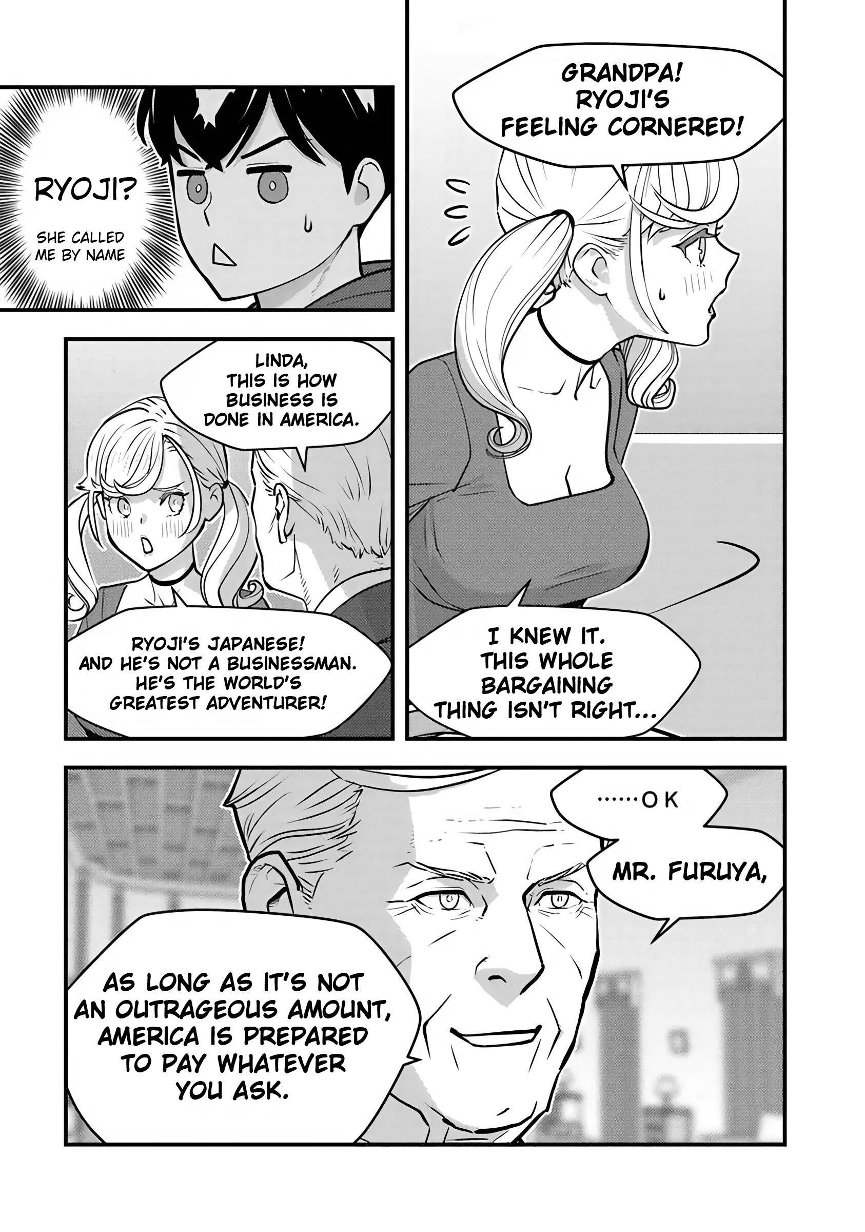The hero returns from another world, becomes an influencer, and earns money in the real world, where dungeons have appeared! Chapter 27 - Page 9 in English