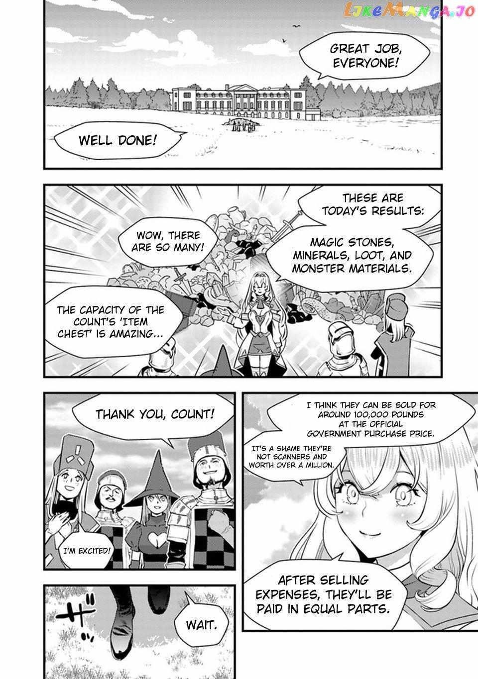 The hero returns from another world, becomes an influencer, and earns money in the real world, where dungeons have appeared! Chapter 4 - Page 15 in English