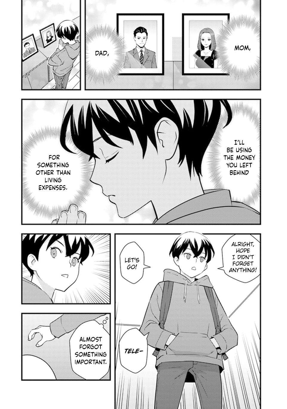 The hero returns from another world, becomes an influencer, and earns money in the real world, where dungeons have appeared! Chapter 5 - Page 9 in English
