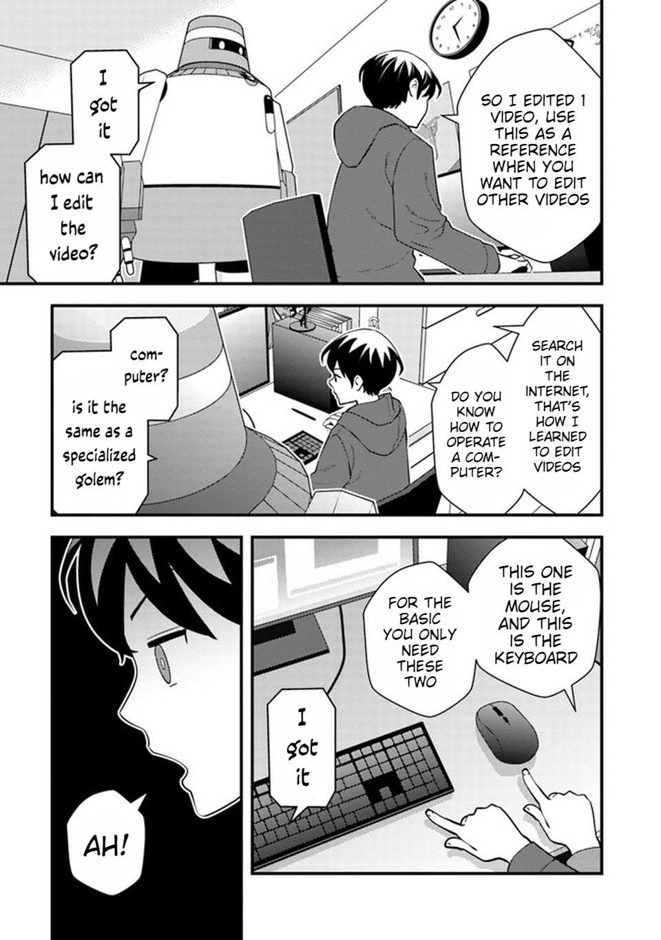 The hero returns from another world, becomes an influencer, and earns money in the real world, where dungeons have appeared! Chapter 6.1 - Page 7 in English
