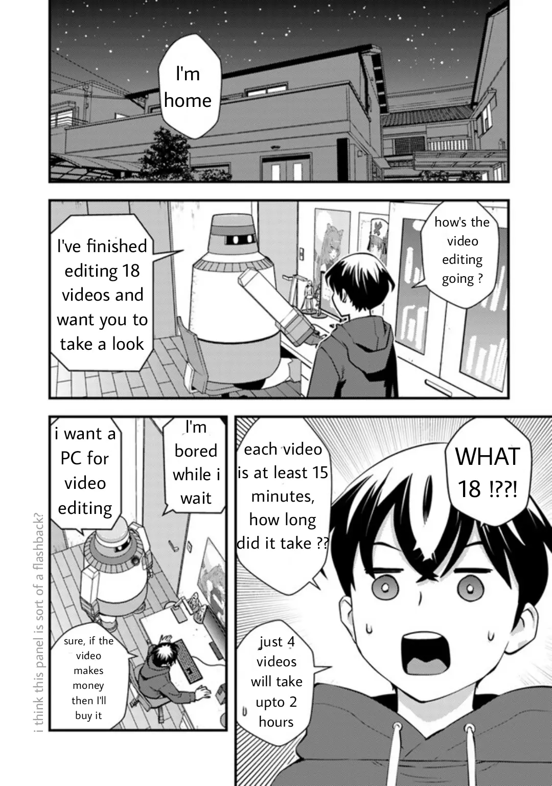 The hero returns from another world, becomes an influencer, and earns money in the real world, where dungeons have appeared! Chapter 6.2 - Page 4 in English
