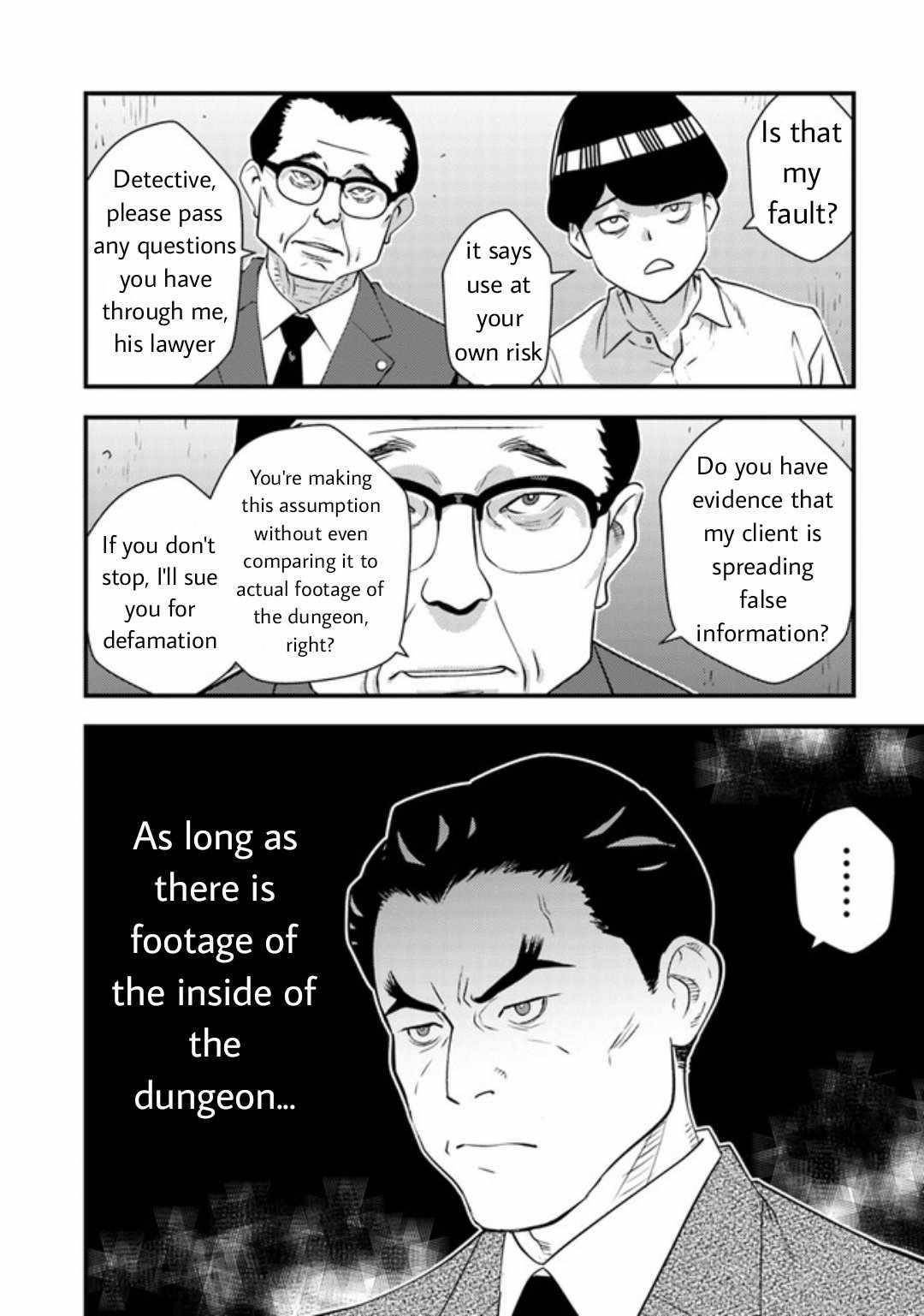 The hero returns from another world, becomes an influencer, and earns money in the real world, where dungeons have appeared! Chapter 7.1 - Page 6 in English
