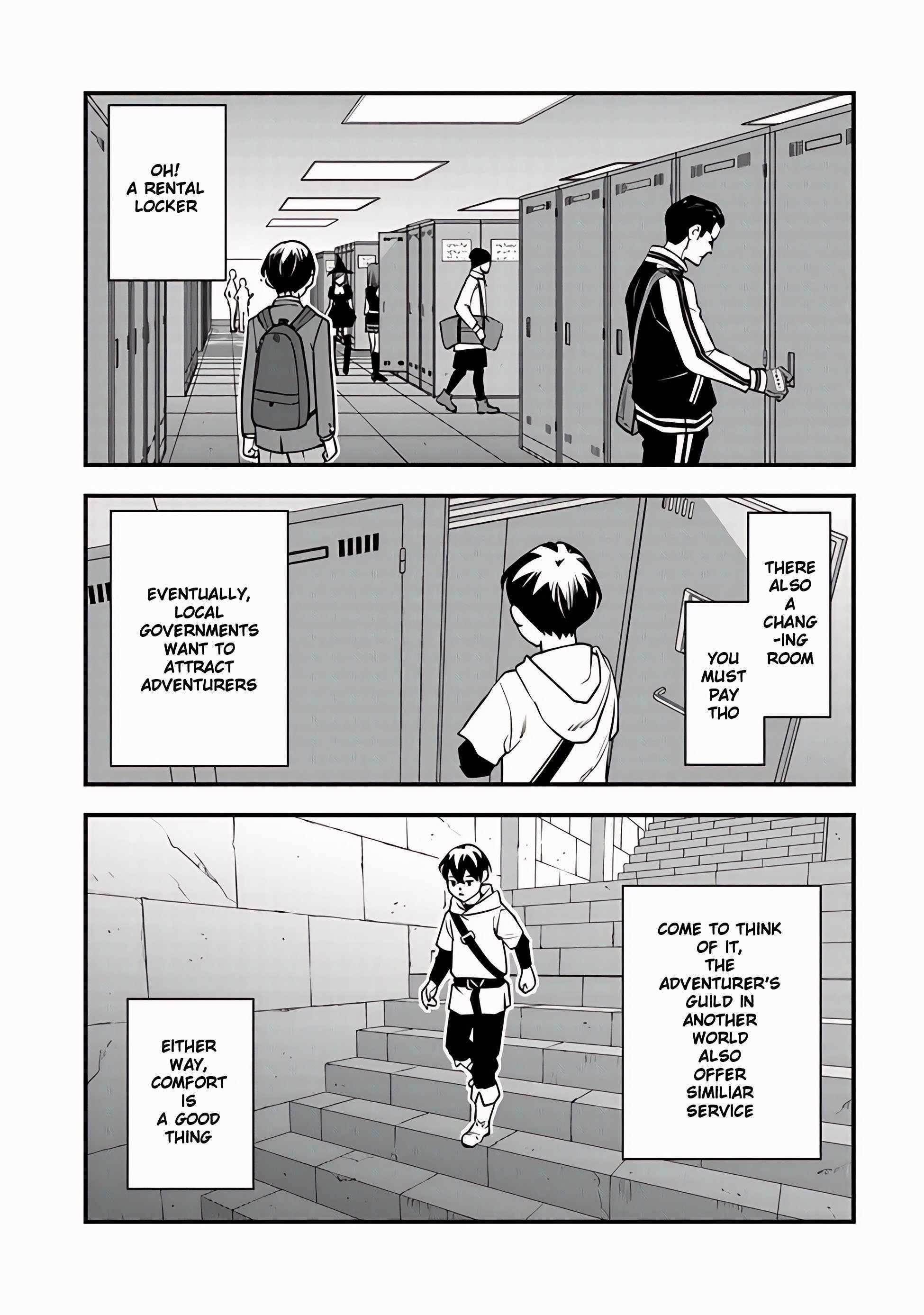 The hero returns from another world, becomes an influencer, and earns money in the real world, where dungeons have appeared! Chapter 9.2 - Page 8 in English