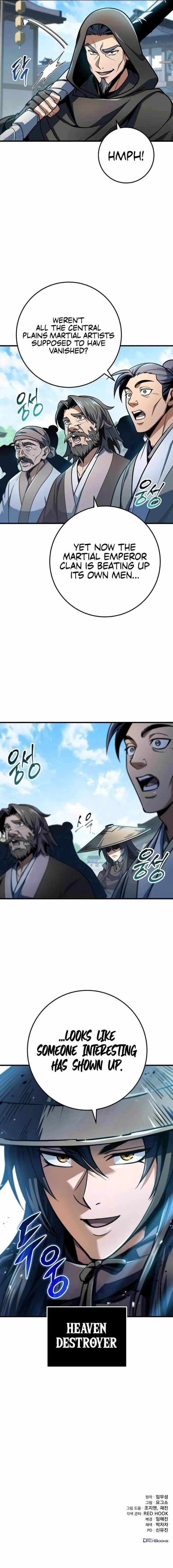 THE EMPEROR’S SWORD Chapter 112 - Page 17 in English