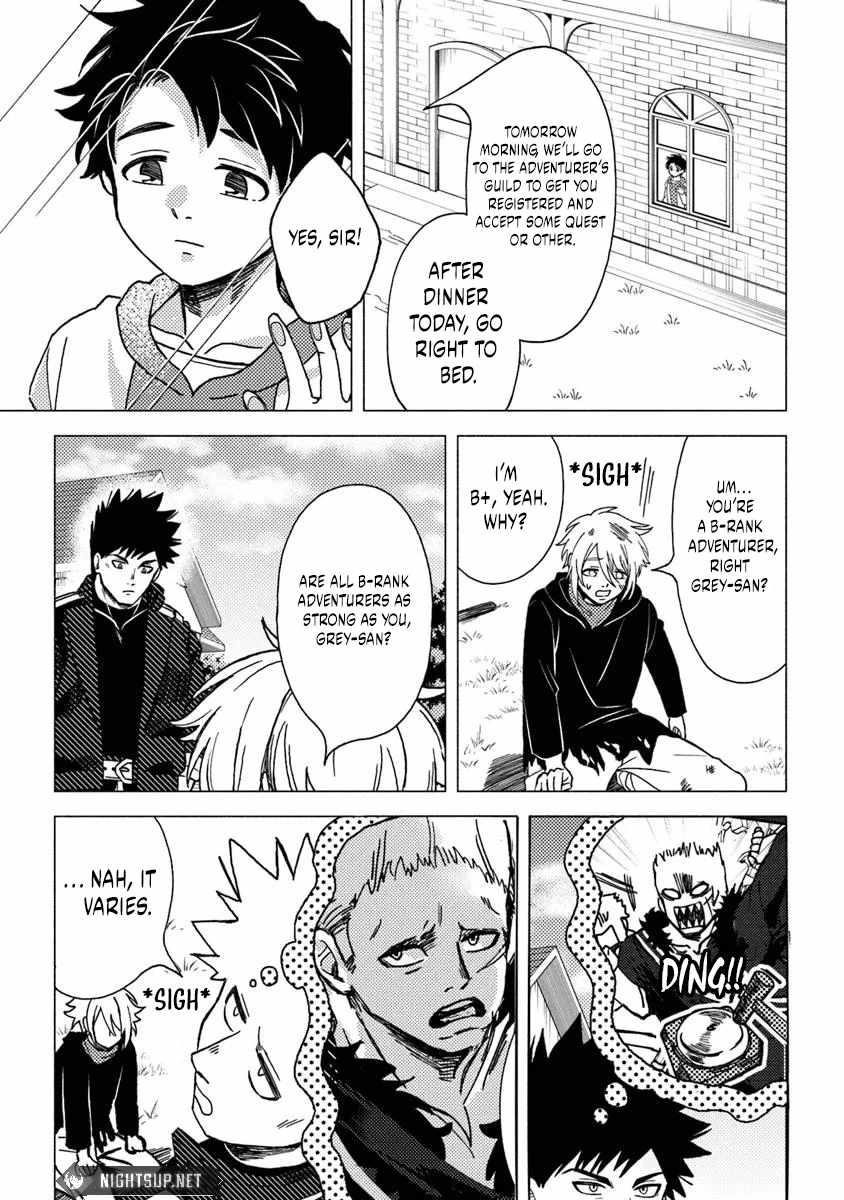 B-Rank Adventurer With an Evil Look Becomes a Daddy to the Protagonist and His Childhood Friends Chapter 12.2 - Page 7 in English