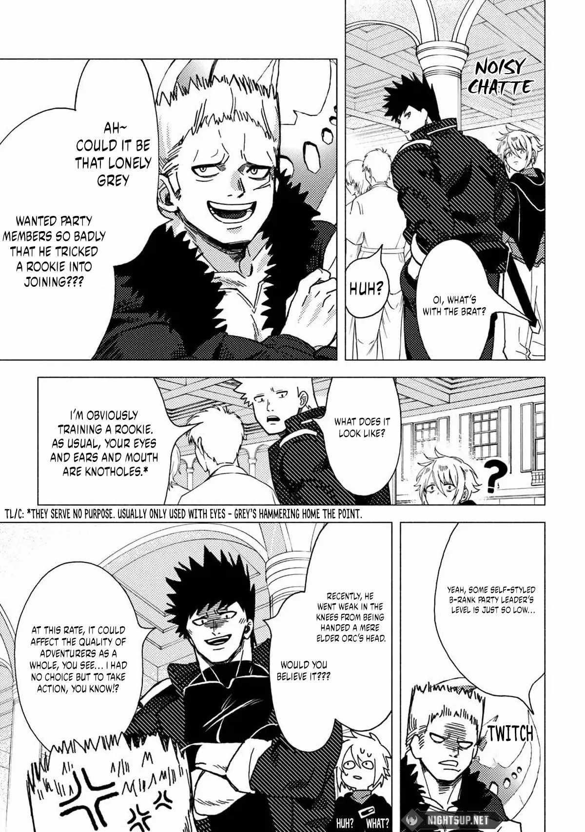 B-Rank Adventurer With an Evil Look Becomes a Daddy to the Protagonist and His Childhood Friends Chapter 13.1 - Page 11 in English