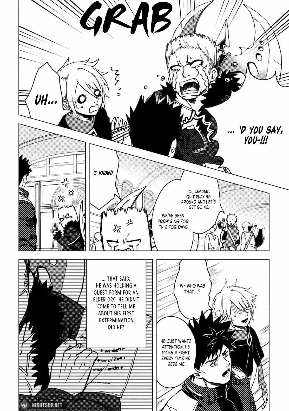 B-Rank Adventurer With an Evil Look Becomes a Daddy to the Protagonist and His Childhood Friends Chapter 13.1 - Page 12 in English